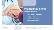 12. septembrī Stradiņa slimnīcā norisināsies Miastēnijas diena pacientiem un viņu tuviniekiem