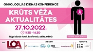 Latvijas Onkologu asociācija rīko konferenci par krūts vēža aktualitātēm