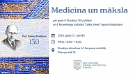 Par godu Paula Stradiņa 130. jubilejai Stradiņa slimnīcā notiks īpašs pasākums "Medicīna un māksla"