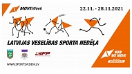 No 22. novembra līdz 28. novembrim Latvijā norisināsies Latvijas Veselības sporta nedēļa