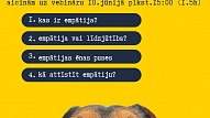 Vebinārs: "Atverot sirdi: empātijas nozīme darba vidē"