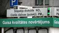 Noslēdzoties ziemas sezonai, Rīgas centrā vērojama paaugstināta putekļu koncentrācija