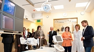 Rīgas 1.slimnīcā atklātas dienas stacionāra atjaunotās nodaļas