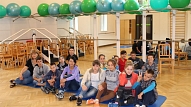 Ukrainas karadarbības zonas bērni saņem rehabilitācijas pakalpojumus SIVA