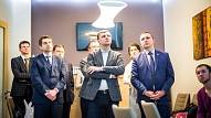 Ukrainas Parlamenta deputāti viesojas Mikroķirurģijas centrā