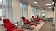 Valsts asinsdonoru centrs atklāj jaunu donoru pieņemšanas zāli Sēlpils ielā 9