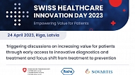24. aprīlī Rīgā notiks konference "Šveices Veselības inovāciju diena 2023"