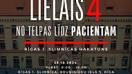 Jau šo piektdien Rīgas 1. slimnīcā ideju maratons “Lielais četrinieks – no telpas līdz pacientam”