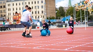 Par Veselības ministrijas rīkotajām Bērnu drošības dienas sporta spēlēm liela interese