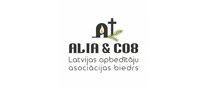 ALIA & CO 8, SIA, Apbedīšanas birojs, DIENNAKTS apbedīšana,  AA biedrs