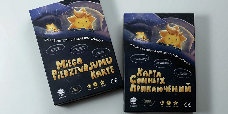 Miega piedzīvojumu karte