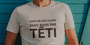 T-kreklu apdruka ar personalizētu dizainu