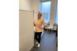 Sertificēta fizikālās medicīnas metodes speciāliste Jeļena Tarasova