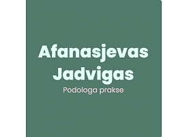 Afanasjevas Jadvigas Podologa prakse